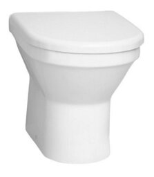 Vitra 1000mm Wall Hung Bathroom Vanity Unit With 2 Doors Includes Basin, Chrome Tap And Back To Wall Toilet - White Gloss - thumbnail 2