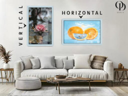 27 X 40 Inch Mdf Wood Frame With Perspex Front Dual Orientation Landscape Portrait Wall Mount (Light Grey) - thumbnail 6