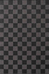 The Rugs Ted Baker Flatweave Dorothy Indoor Outdoor Rug Checkerboard Design In Black - thumbnail 1