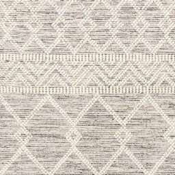 Livabliss Hygge-Hand Woven Charcoal White Wool Global Living Dining Bedroom Rug 183 X 274 Cm Easy Care, Non Shedding - thumbnail 5