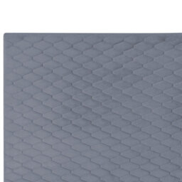 Beliani Bed Velvet Bayonne 90 X 200 Cm (Eu Single) Grey - thumbnail 9
