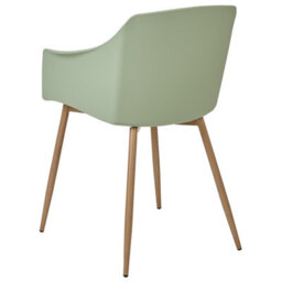 Beliani Set Of 2 Dining Chairs Fonda Ii Light Green - thumbnail 6