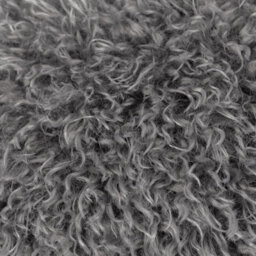 furn. Furn Rowan Faux Fur Cushion Cover, Grey, 50 X 50Cm - thumbnail 3