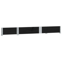 Berkfield Garden Planter Black 150X50 Cm Solid Wood Pine - thumbnail 6