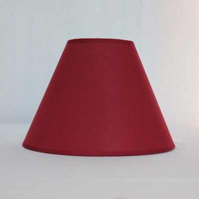 Luxury Coolie Lamp Shade Cotton Ceiling Hanging Pendant Light - Wine - image 1