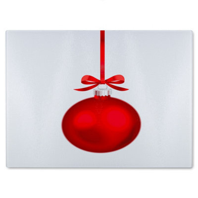 Benjamin Tate Design Christmas Ornament Dining Glass Chopping Boarddesigner Style - image 1