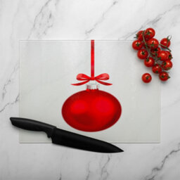 Benjamin Tate Design Christmas Ornament Dining Glass Chopping Boarddesigner Style - thumbnail 3