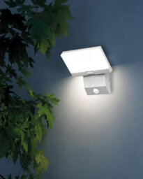 Amorly Wired Motion Sensor Outdoor Light, 18W Square Led Wall Sconce, Cool White Waterproof Exterior Lighting For Patio,doorway,garage - thumbnail 2