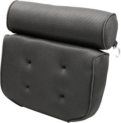 Spa Bath Pillow With Extra Thick Support For Head, Neck, And Shoulders, Large Non-Slip Design - image 1