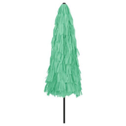 Walplus Garden Parasol With Steel Pole Green 324X324X247 Cm - thumbnail 6