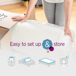 Summerby Sleep 5Cm Anti-Slip Memory Foam Mattress Topper, King Size 150 X 200Cm - thumbnail 7