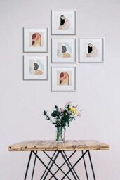 Nielsen Ongar 6 Piece Ongar Wooden Picture Frame Set White 30 X 30Cm - thumbnail 2