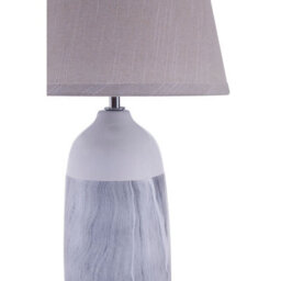 Orsina Elegant Beige Ceramic Table Lamp, Contemporary Bed Table Lmap, Easily Maintained Lamp For Livingroom Table - thumbnail 7