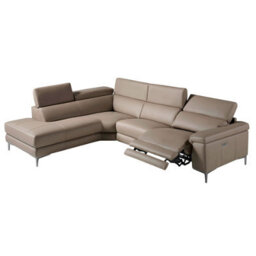 Angel Cerda Luxurious Relax Chaise Longue Sofa In Mink Leather For Ultimate Comfort - thumbnail 6