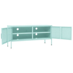Berkfield Tv Cabinet Mint 105X35X50 Cm Steel - thumbnail 6