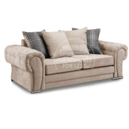 Furnishings For Less UK Milan Fabric Sofa Suite 3 And 2 Seater Sofa Set Scatter Back - thumbnail 2