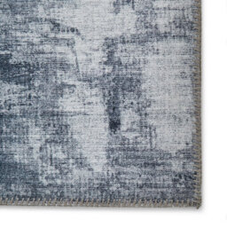Grey Modern Striped Easy To Clean Dining Room Rug-120Cm X 170Cm - thumbnail 3