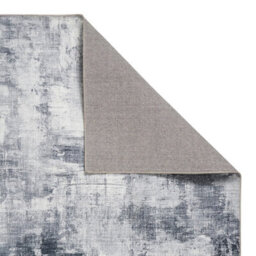 Grey Modern Striped Easy To Clean Dining Room Rug-120Cm X 170Cm - thumbnail 2