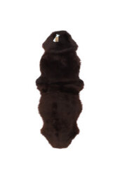 Fenland Sheepskin Fenland Indoor Double Australian Real Sheepskin Rug - Dark Brown (180 Cm X 60 Cm) - thumbnail 1
