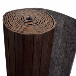 Vidaxl Room Divider Bamboo Dark Brown 250X165 Cm - thumbnail 5
