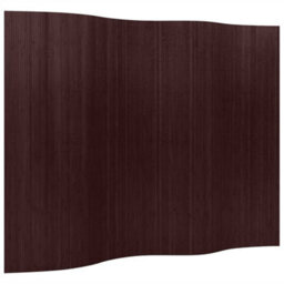 Vidaxl Room Divider Bamboo Dark Brown 250X165 Cm - thumbnail 2