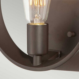 Luminosa Lighting Elstead Theater Row 1 Light Indoor Wall Light Western Bronze, E27 - thumbnail 3