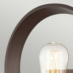 Luminosa Lighting Elstead Theater Row 1 Light Indoor Wall Light Western Bronze, E27 - thumbnail 4