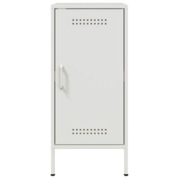 Berkfield Sideboards 2 Pcs White 36X39X79 Cm Steel - thumbnail 7