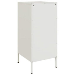 Berkfield Sideboards 2 Pcs White 36X39X79 Cm Steel - thumbnail 9