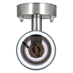 Luceco Azurar Up/down Ip44 Gu10 Wall Light Stainless Steel - thumbnail 8
