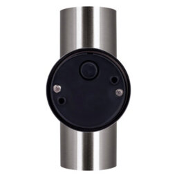 Luceco Azurar Up/down Ip44 Gu10 Wall Light Stainless Steel - thumbnail 6