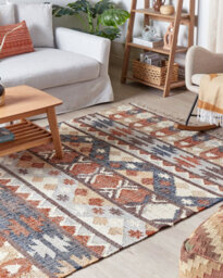 Beliani Rug Kalfa Multicolour 160 X 230 Cm Jute - thumbnail 2