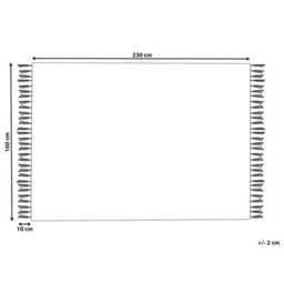 Beliani Rug Kalfa Multicolour 160 X 230 Cm Jute - thumbnail 3