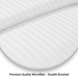 Pamposh Luxury Pack Of 4 Reversible King Size Duvet Cover Sets With Zipper Fastening, Corner Ties & Matching Pillowcase Soft Microfiber - thumbnail 4
