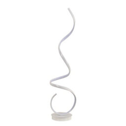 Living And Home Contemporary Led Spiral Floor Lamp Floor Light In White Light Height 131Cm - thumbnail 5