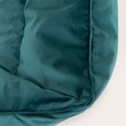 icon Cecilia Bean Bag Sofa Teal Green Giant Velvet Bean Bag Chair - thumbnail 5