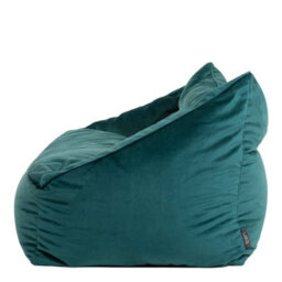 icon Cecilia Bean Bag Sofa Teal Green Giant Velvet Bean Bag Chair - thumbnail 6