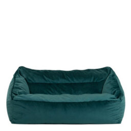 icon Cecilia Bean Bag Sofa Teal Green Giant Velvet Bean Bag Chair - thumbnail 1