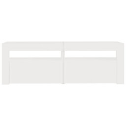 Vidaxl Tv Cabinet With Led Lights White 120X35X40 Cm - thumbnail 8