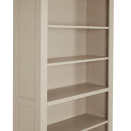 The Furniture Market Wilmslow Dove Grey Painted Tall Large Bookcase - thumbnail 5
