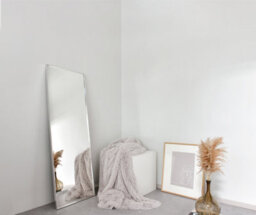 Nielsen Arlott Aluminium Rectangular Wall Mirror, Full-Length, Silver, 70 X 170Cm - thumbnail 4
