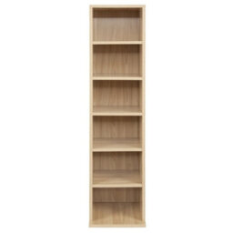 Wooden Cd / Dvd Media Storage Display Rack Freestanding Case - thumbnail 3