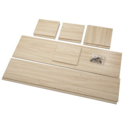 Wooden Cd / Dvd Media Storage Display Rack Freestanding Case - thumbnail 5