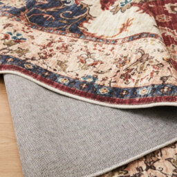 Ameha Whisper Cashmere Non Slip Rug Luxury Soft Hallway Kitchen Area Runner 60 X 220 Cm- Red Floral Rugs - thumbnail 9