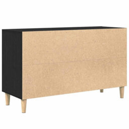 Berkfield Sideboard Black Oak 100X36X60 Cm Engineered Wood - thumbnail 8