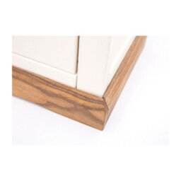Cabinet Bits Tropea 3 Drawer Dressing Table Set Brass Drop Handle - thumbnail 6
