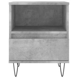 Berkfield Bedside Cabinet Concrete Grey 40X35X50 Cm Engineered Wood - thumbnail 6