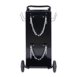 Sgs Welding Cart 3 Drawer Mobile Cabinet Tough Steel Rack For Gas Handle & Hooks - thumbnail 8