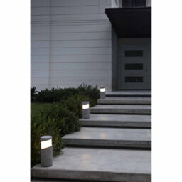 Luminosa Lighting Luminosa Block Outdoor Bollard Pedestal Light Concrete 1X E27 Ip65 - thumbnail 2