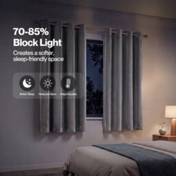 Marlow Velvet Blackout Curtains Thermal Insulated For Bedroom Living Room - thumbnail 5
